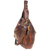 Soft leather jackie hobo bag
