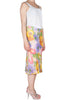 Embellished floral skirt