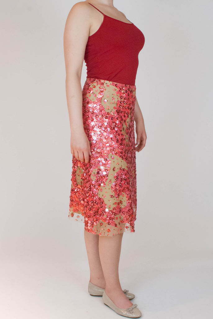 Uniquely embellished skirt